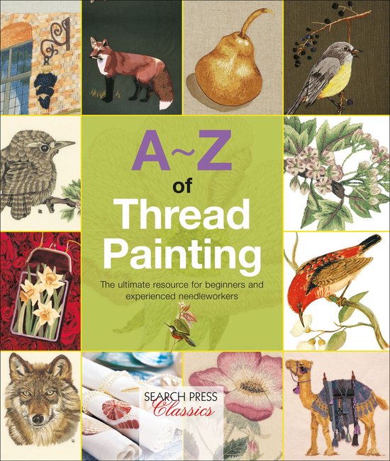 A–Z of Needlecraft - A–Z of Thread Painting - cover