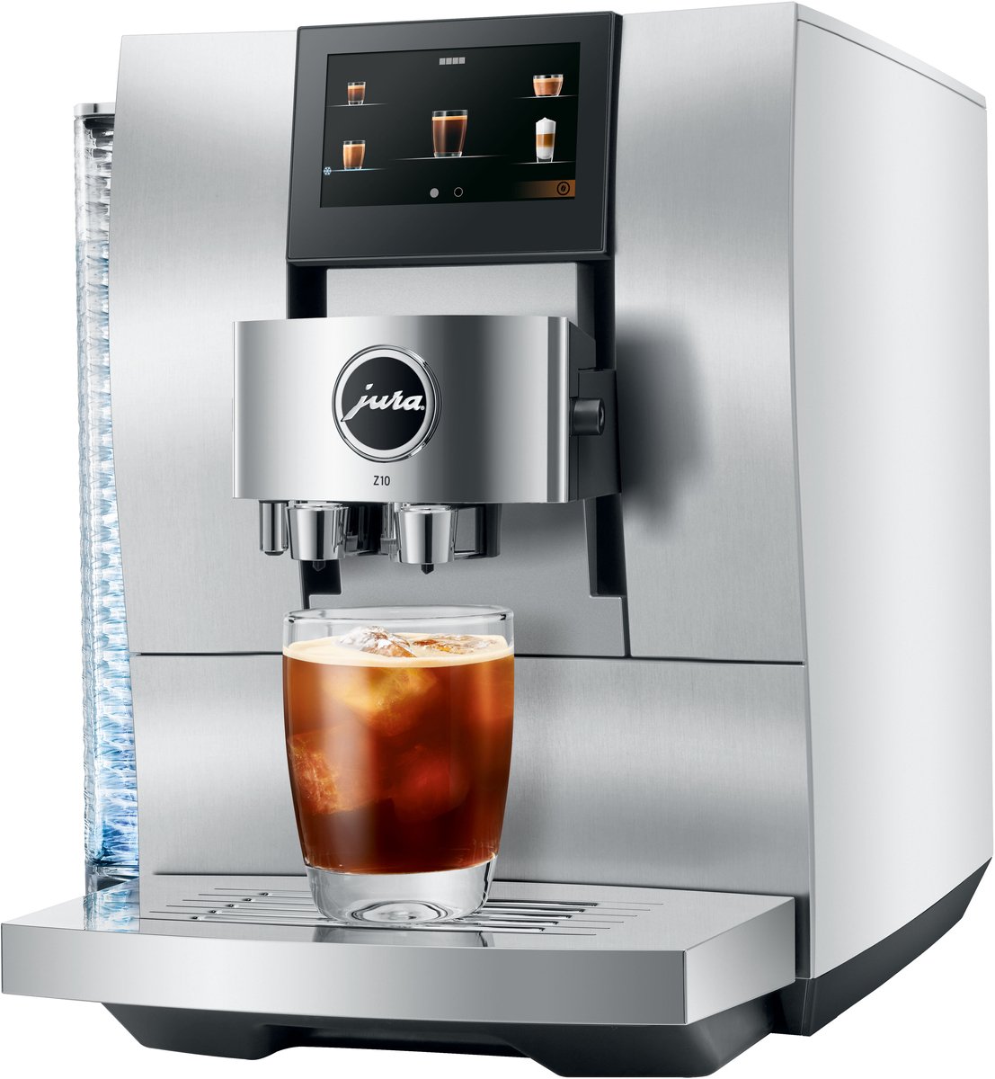 JURA Z10 Volautomatische Koffiemachine Aluminium Wit - afbeelding 2