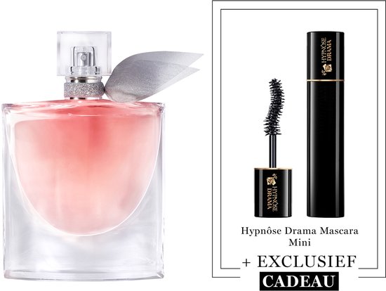 Lancôme La Vie est Belle Eau de Parfum + Cadeau - La Vie est Belle Eau de Parfum 75ml & Hypnose Drama Mascara 2ml Cadeau - Navulbare Parfum & Mascara - Totaal 77ml