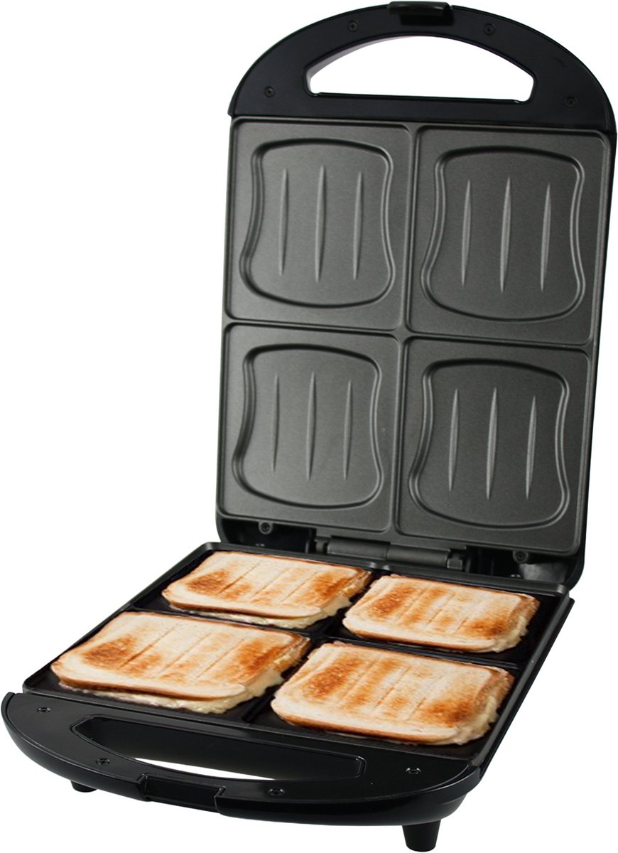 Emerio ST-111153 - Tosti ijzer - BPA vrij - Eenvoudig te reinigen