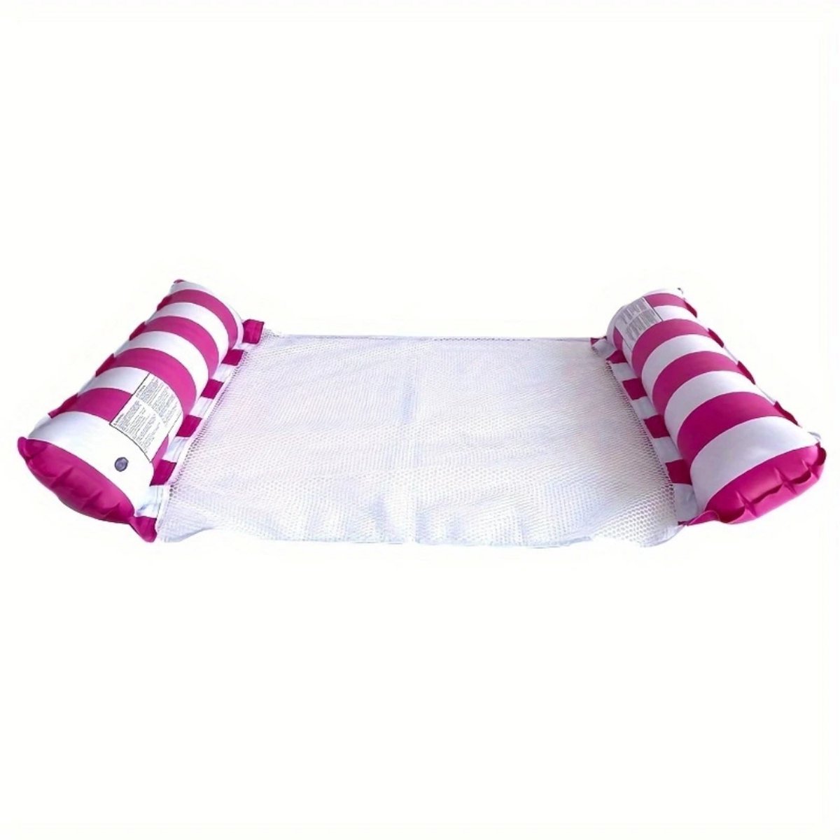 Nivard Luxe Waterhangmat - Luchtbed Zwembad - Luchtmatras Opblaasbaar - Water Hangmat - Aqua Lounge - Roze