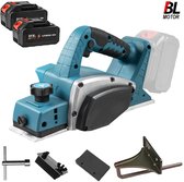 Schaafmachine Elektrisch - Schaafmachines - Schaaf - Draadloos - Borstelloos - 1500 RPM - 2 Accu's 21V - Groen/Zwart
