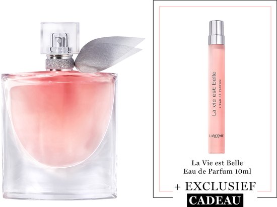 Lancôme La Vie est Belle Eau de Parfum + Cadeau - La Vie est Belle Eau de Parfum 75ml & La Vie Est Belle 10ml Cadeau - Dames Parfum - Totaal 85ml