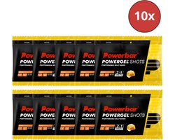 Powerbar Energiegels | Powergel Shots | Orange 10x60 g