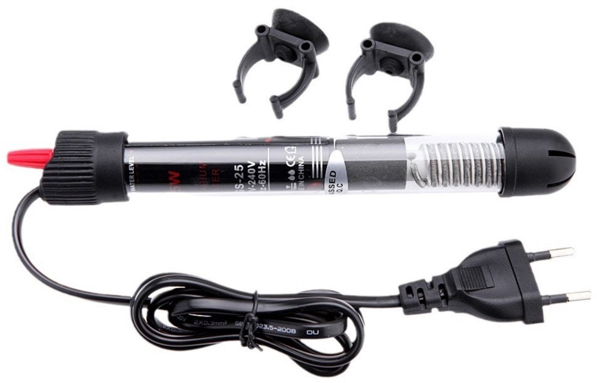 EXCITAT Aquariumverwarming - met thermostaat - 25 Watt - voor aquaria en aquaria
