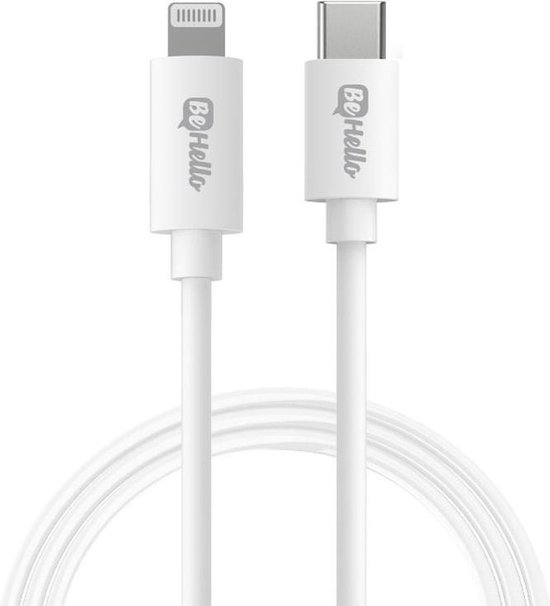 BeHello USB-C to Lightning Cable (1m) White