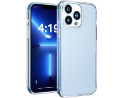 My Case telefoonhoesje geschikt voor Apple iPhone 13 Pro Max hoesje Transparant siliconen - backcover hoes