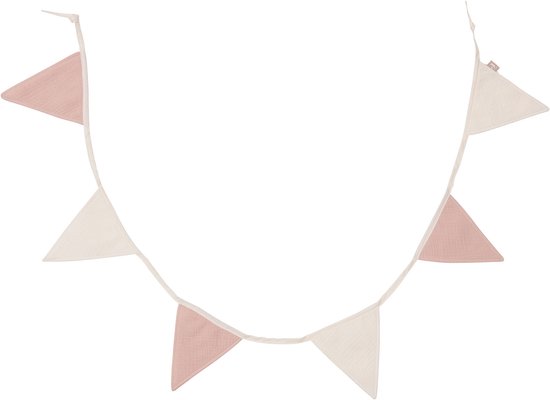 Jollein Guirlande 200x17cm - Rose Sauvage/Ivoire