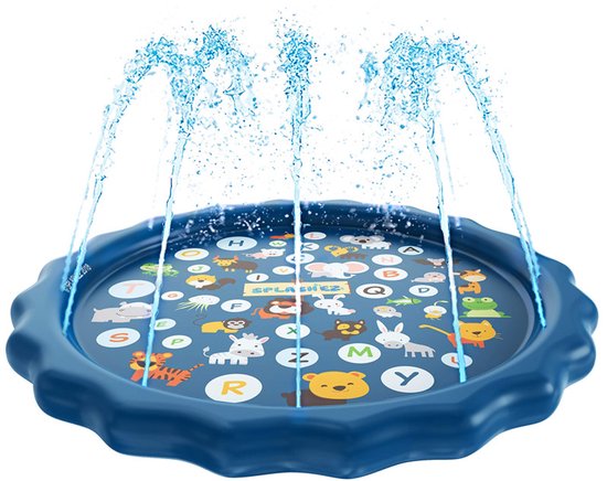 Waterspeelmat met fontein – ⌀ 170cm
