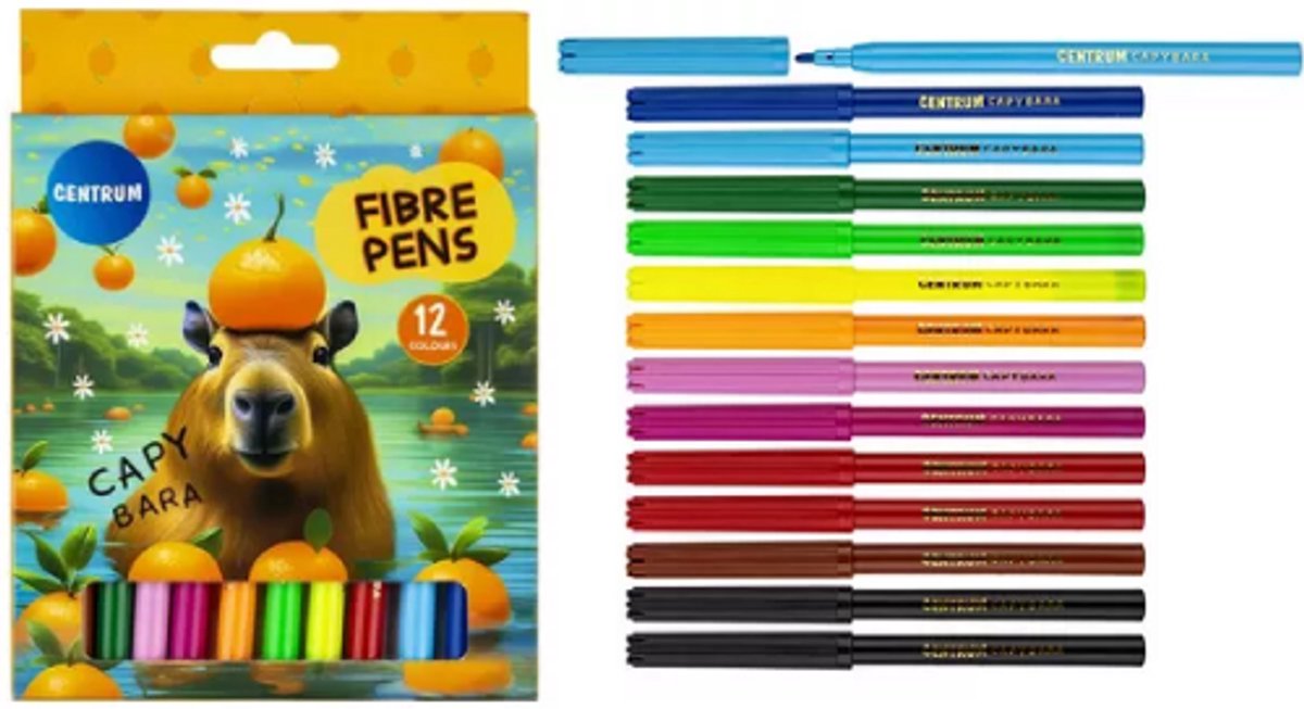 Centrum 12 viltstiften Capybara