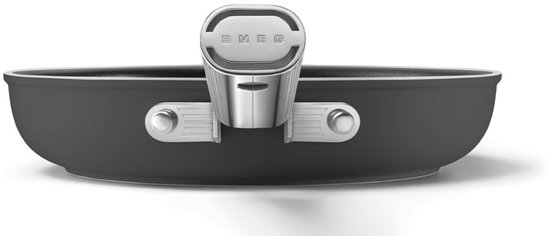 SMEG FPF2002BLM Koekenpan - 20 cm - Jaren 50 - Zwart | bol