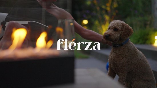 Fiérza Luxe Sfeerhaard XXL - Tafelhaard - 46CM - Incl. Decoratiestenen - Buitenhaard - Binnen & Buiten - Bio-Ethanol Haarden