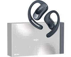 Shokz Gift Box OpenFit Air met Hoesje - Open-ear - Sporthoofdtelefoon - Draadloze Oordopjes - Zwart