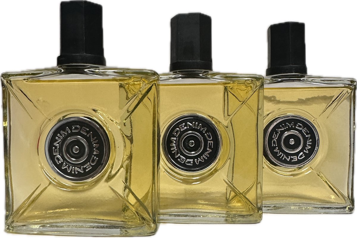 Denim Gold Aftershave Men - Original 100 ml - Voordeelverpakking 3 stuks