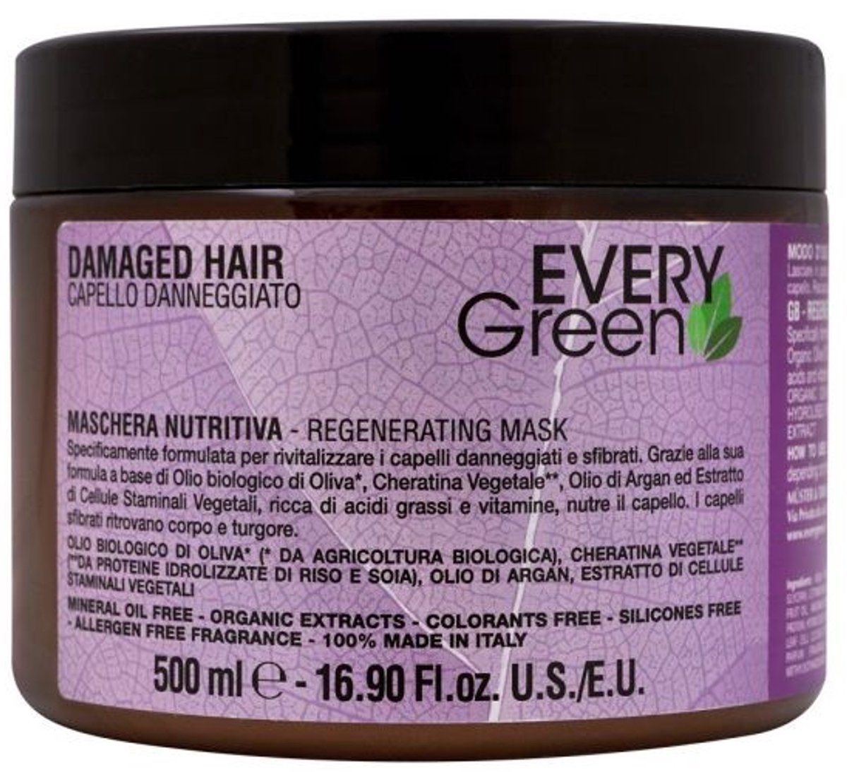 Damaged Hair Everygreen Mask 500ml
