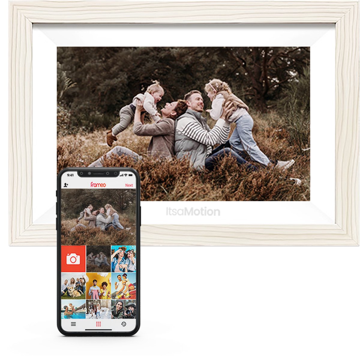 ItsaMotion DF335 Digitale Fotolijst 10.1 inch - WiFi & - ItsaMotion - €129,99