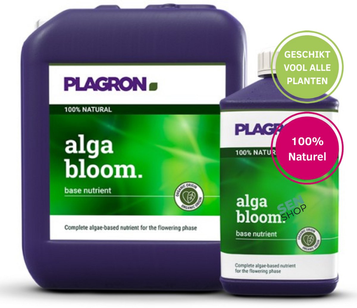 bloei basis voeding 100% naturel 5L, natuurlijk bloei voeding 5L , alga bloei voeding 5L, Alga bloei voeding, Plagron voeding, Plagron alga bloom, plagron alga bloei. organic voeding,organic,organische meststof
