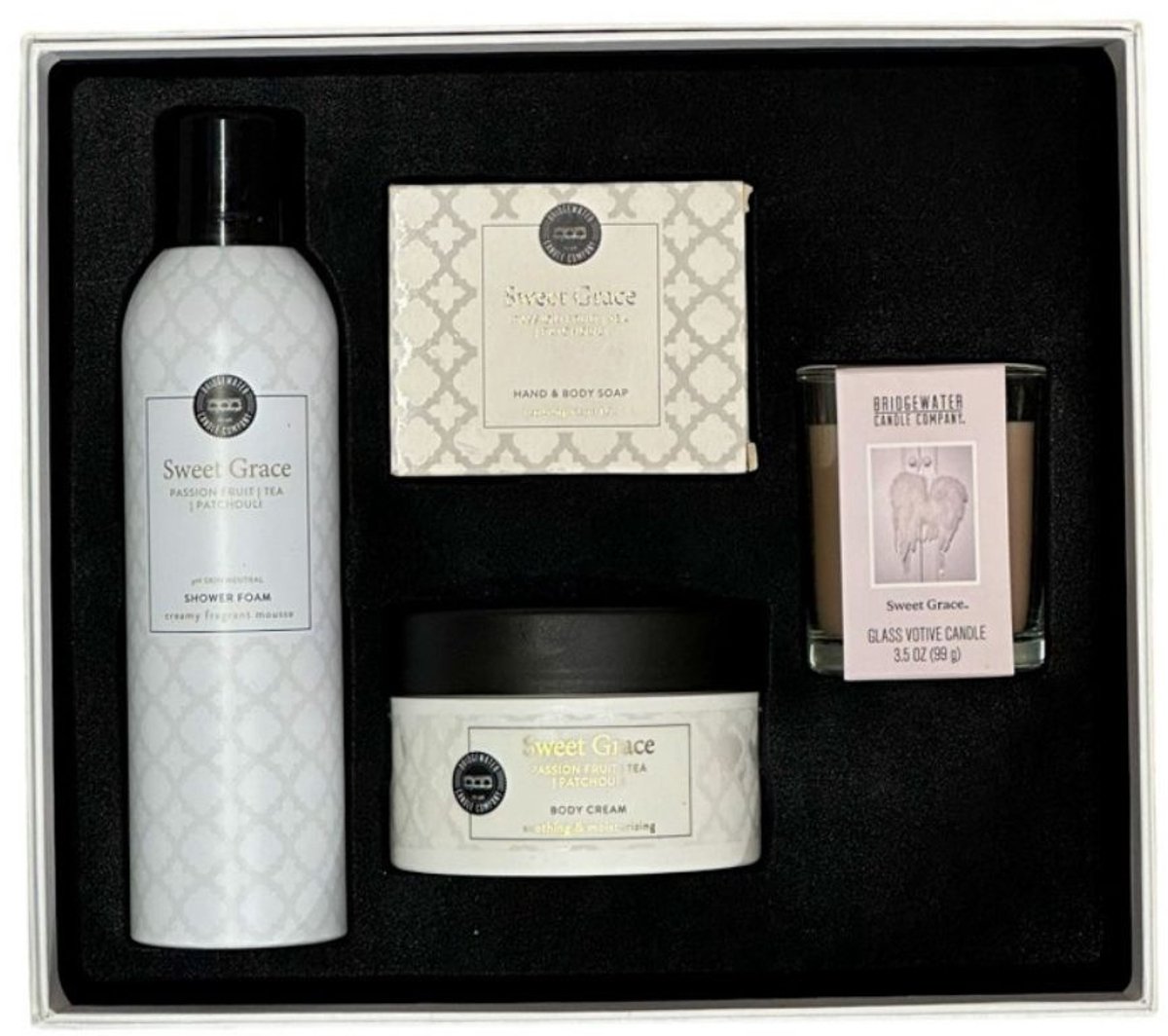 Bridgewater Candle Gift Set – Sweet Grace Spa Day