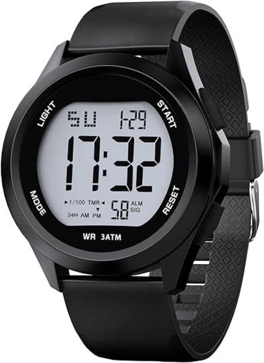 Sporthorloge Stijlvol Smartwatch Waterdicht Zwart