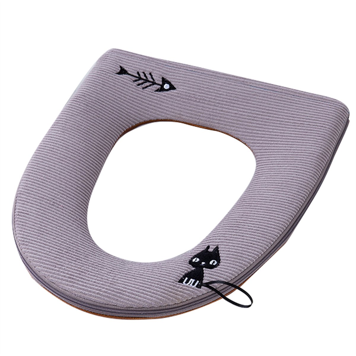 Universele WC-Zitting Kussen – Warm & Zacht – Anti-Slip – Wasbaar – Voor Alle Toiletten – Comfortabel Badkameraccessoire
