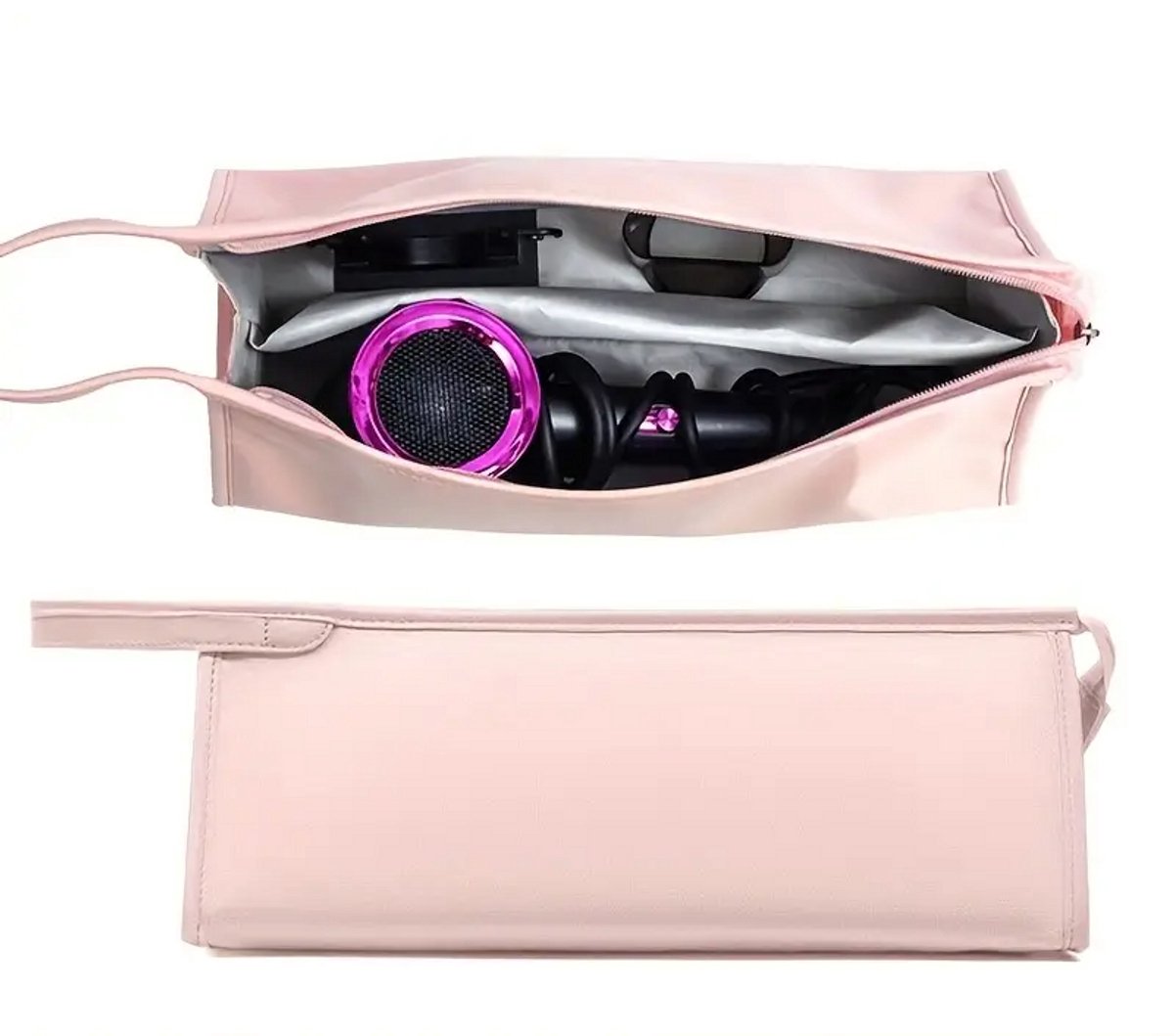 FA-VE Reistas XL Geschikt voor Dyson Airwrap - Reisetui Geschikt voor Airwrap - Reisorganizer - Organiser - Reisetui - Reistasje - Roze