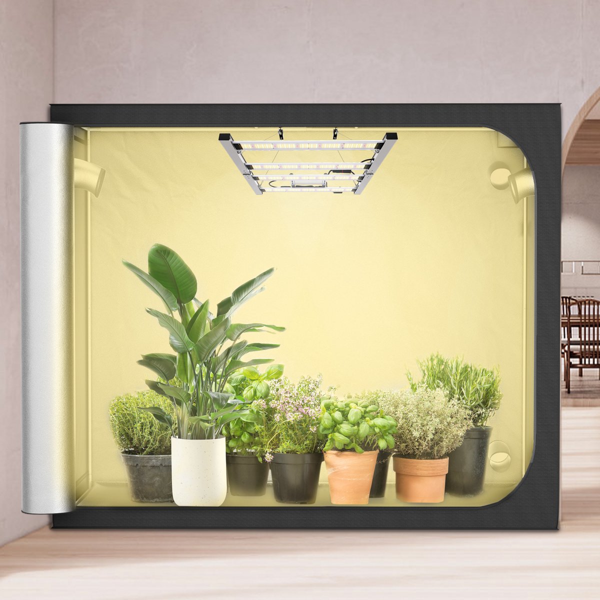 SPF2000 Led-plantenlamp, volledig spectrum, groeilamp, 200 W