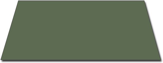 Inductie Beschermer Papillon - Tapis de Protection Antidérapant - 80x52 - Vert Olive