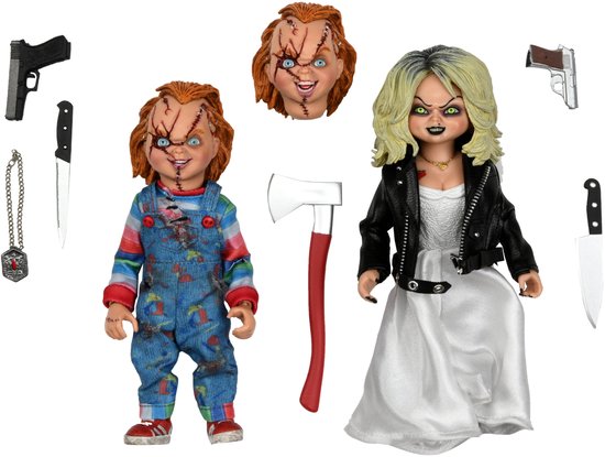 Bride of Chucky: Chucky and Tiffany 8 inch Clothed Action Figure 2