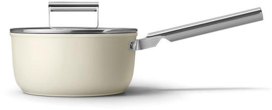 Casserole SMEG SPF2012CRM - Années 50 - Crème