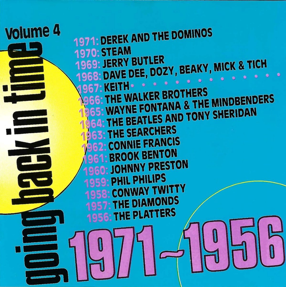 Going Back In Time - 1971-1956