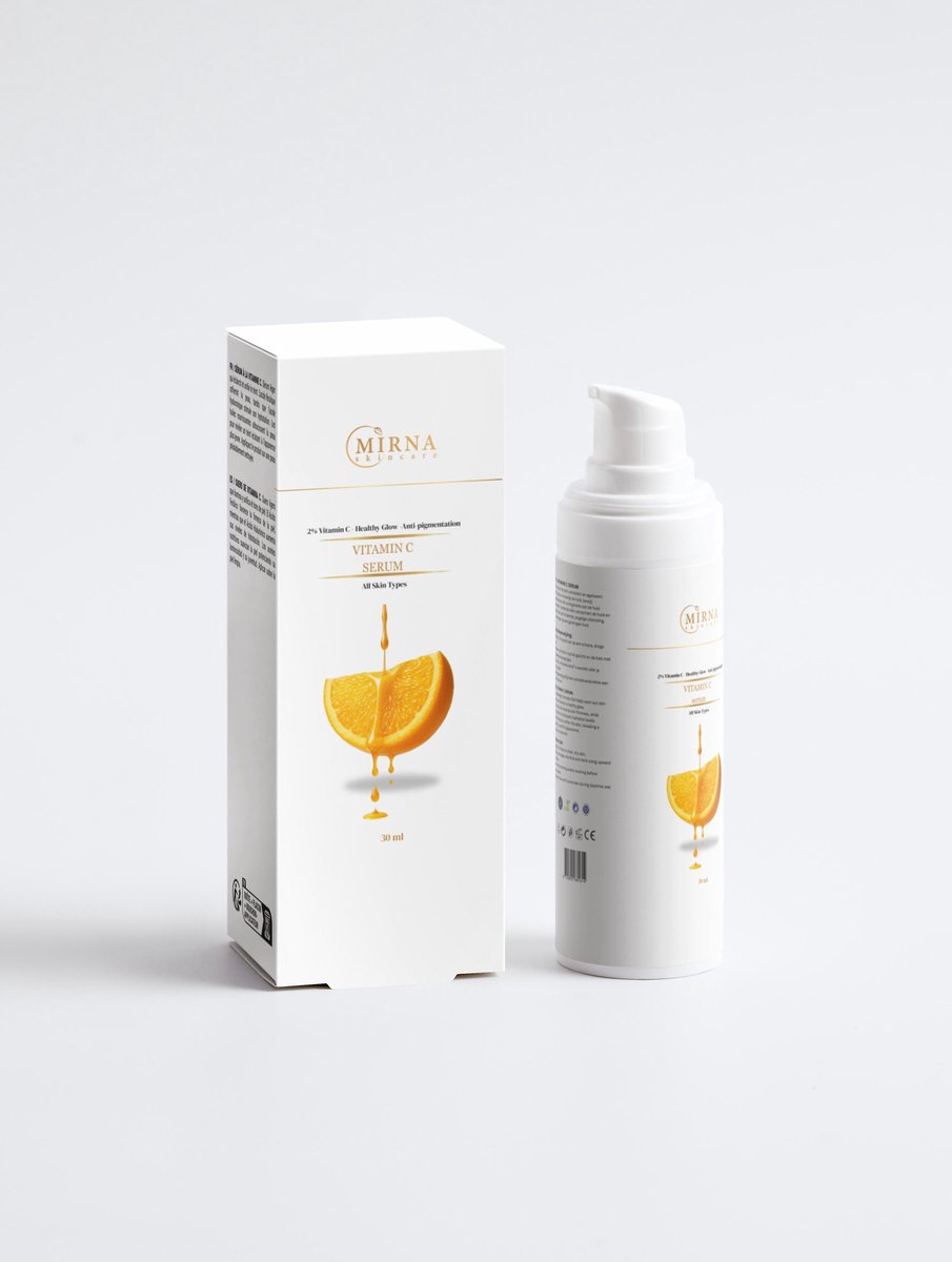 MirnaSkincare™ - Vitamine C Serum – Stralende & Egale Huid – 30 ml
