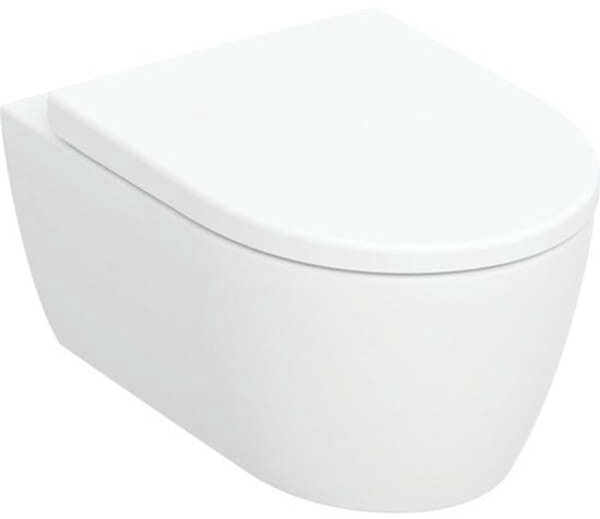 Geberit Icon Wandclosetpack - 36x53x37.5cm - diepspoel - spoelrandloos - vuilafstotend - keramiek - glans wit