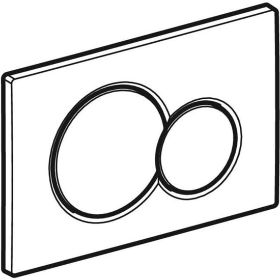 Geberit Sigma01 Bedieningspaneel Wit/Geel/Groen Voor Sigma Reservoirs 8cm Up720 En 12cm Up320 115 770 La 5