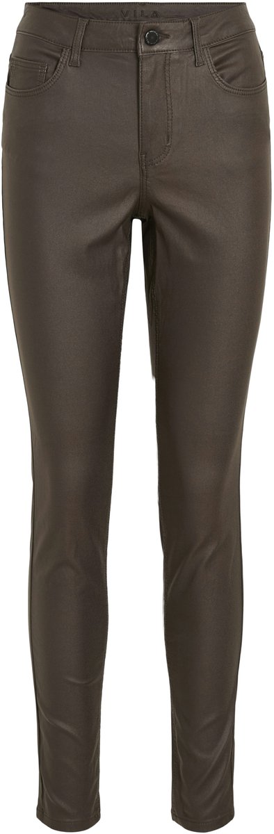 VILA - VISARAH RW COATED PANT - NOOS - Dames - Leggings