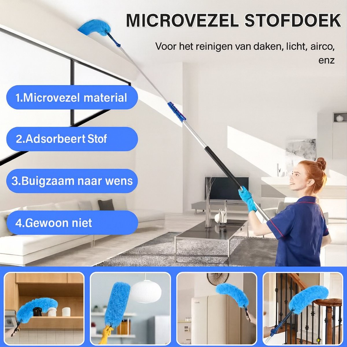 Slimme Dakgoot Reiniger - Efficiënte & Duurzame Schep Voor Snel En Veilig Onderhoud Gootschep Kunststof Multischep Dakgootschep