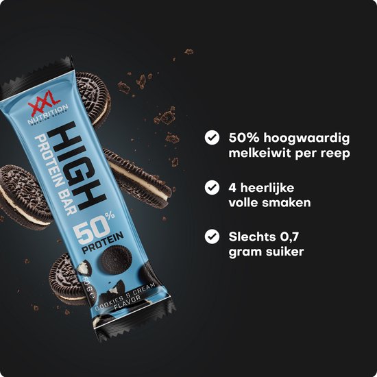 XXL Nutrition - High Protein Bar 2.0 - Berry Yoghurt - Eiwitreep - 20 Pack van XXL Nutrition — afbeelding 2