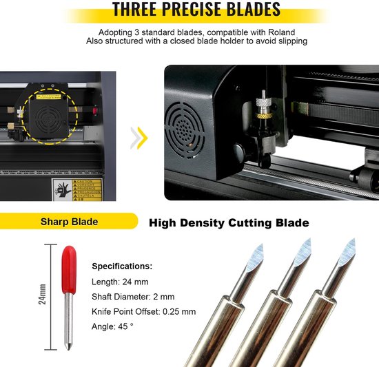 Vinyl Cutter Plotter – Snijplotter – Knipmachine – Stickerprinter ...