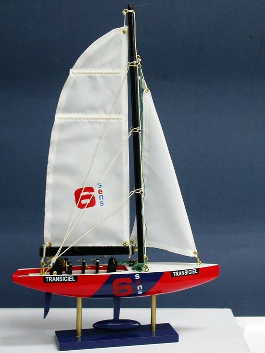 Miniatuurboot “Transiciel” Hoogte 40 cm Fx 246-25 C America's Cup