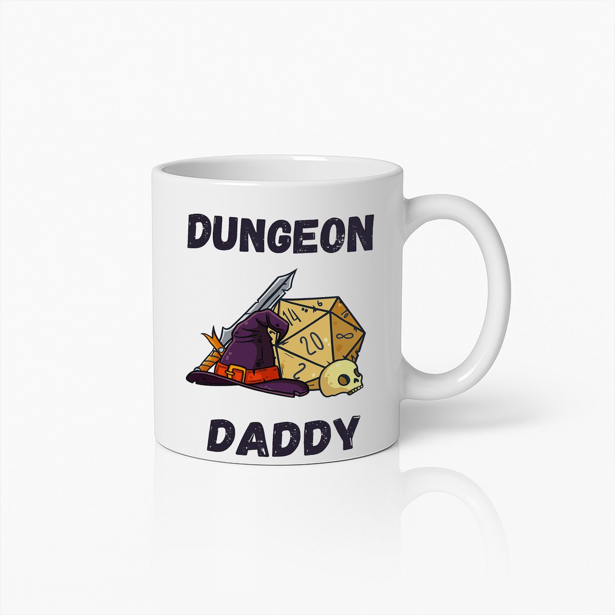 Dungeon Daddy Gaming Mok – Perfect Cadeau voor Tabletop RPG & DnD Fans
