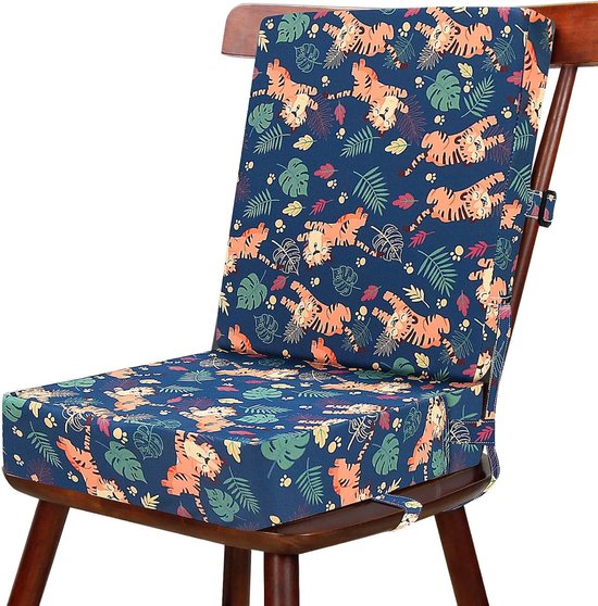 Lexium Stoelverhoger voor Eetkamerstoel - Zitverhoger Peuter Eettafel - Kinderen - Booster Seat - Zitkussen Tafel - Zitverhoger Voor Kinderen & Volwassenen - Stoelverhogers Voor Eettafel - Memory Foam Verhoogkussen - Ergonomisch Comfort