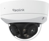 Reolink Duo 3V PoE - 16MP UHD Dubbele-lens PoE-buitencamera - Bewegingsvolging & 180° Panorama - IK10 - Kleuren Nachtzicht