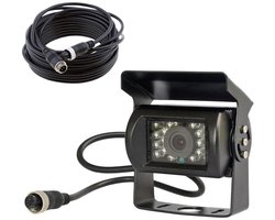 TOVBMUP 4-pins nachtzicht achteruitrijcamera - met 15 met...