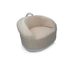 Liefjes & Co Teddy Fluffy Sofa - Kinderfauteuils - Kinderstoel - Kindersofa - Beige