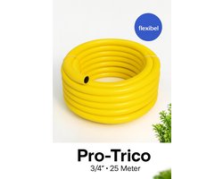 Pro-Trico Tuinslang 3/4 Inch - 25 Meter Waterslang 19 mm met Trico-inlage 10 Bar - Tricoflex Beschikbaar in 25 / 50 / 100 meter - Tuinpomp Hydrofoorpomp Besproeiing