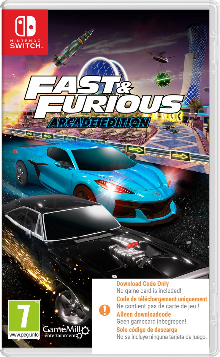 Fast & Furious Arcade Edition (Code in a Box)