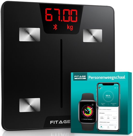 FITAGE Bluetooth weegschaal
