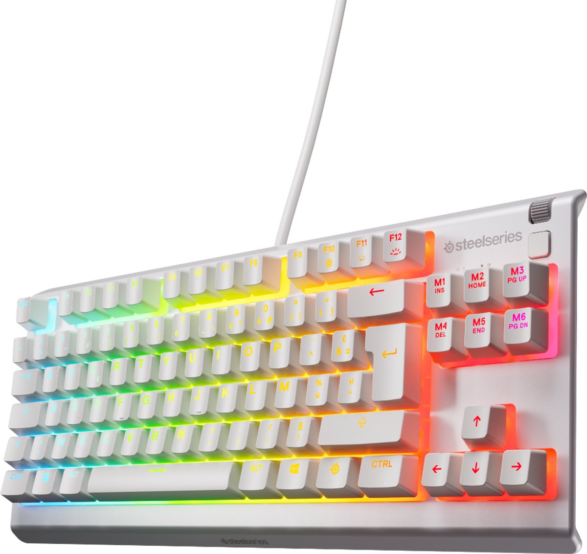 SteelSeries Apex 3 TKL - Lavender - RGB Gaming Toetsenbord - US