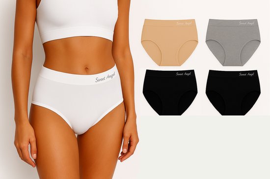 Lot de 5 Culottes pour femme Sweet Angel , taille XXL