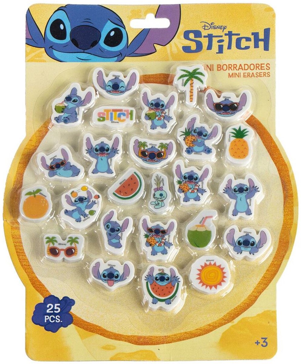 Gummenset Stitch Multicolour 25 Onderdelen