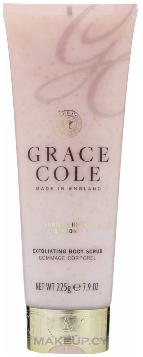 Grace Cole - Vanilla Blush & Peony Body Scrub - 225gr